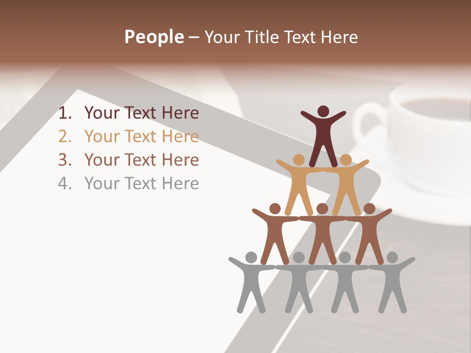 Boy Female Happy PowerPoint Template