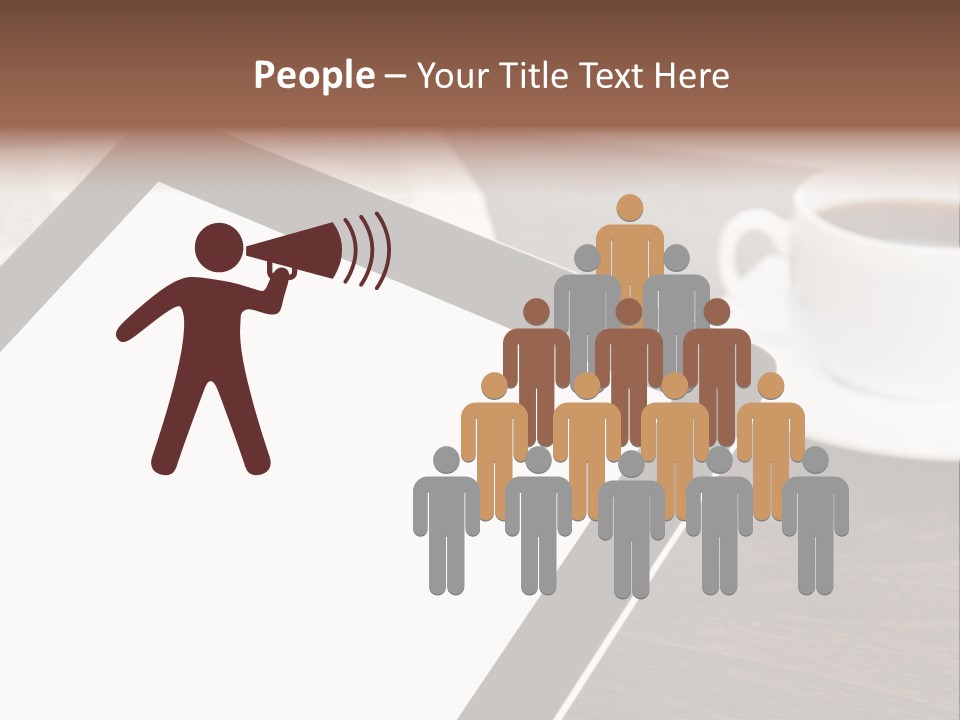 Boy Female Happy PowerPoint Template