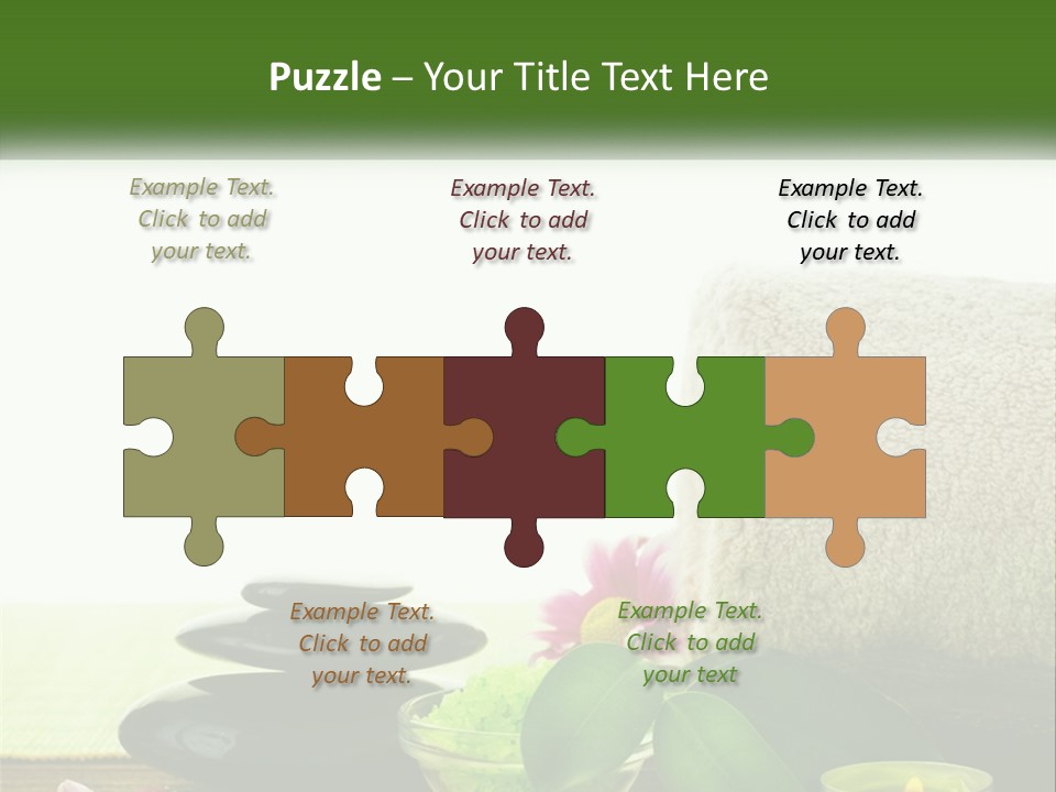 Couple Healthy Girl PowerPoint Template