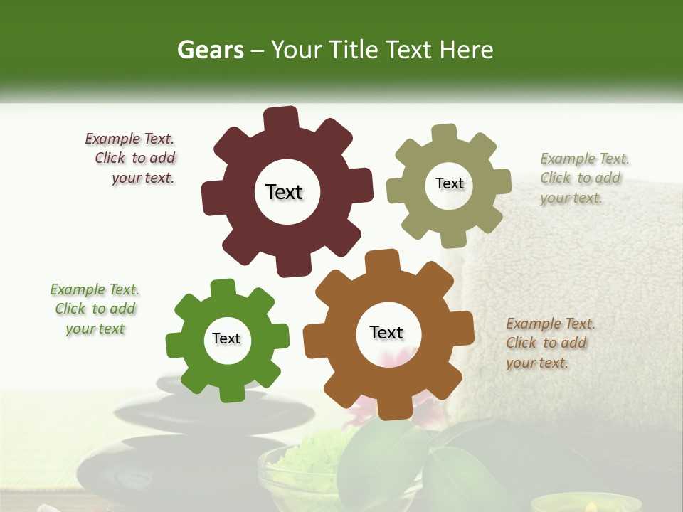 Couple Healthy Girl PowerPoint Template