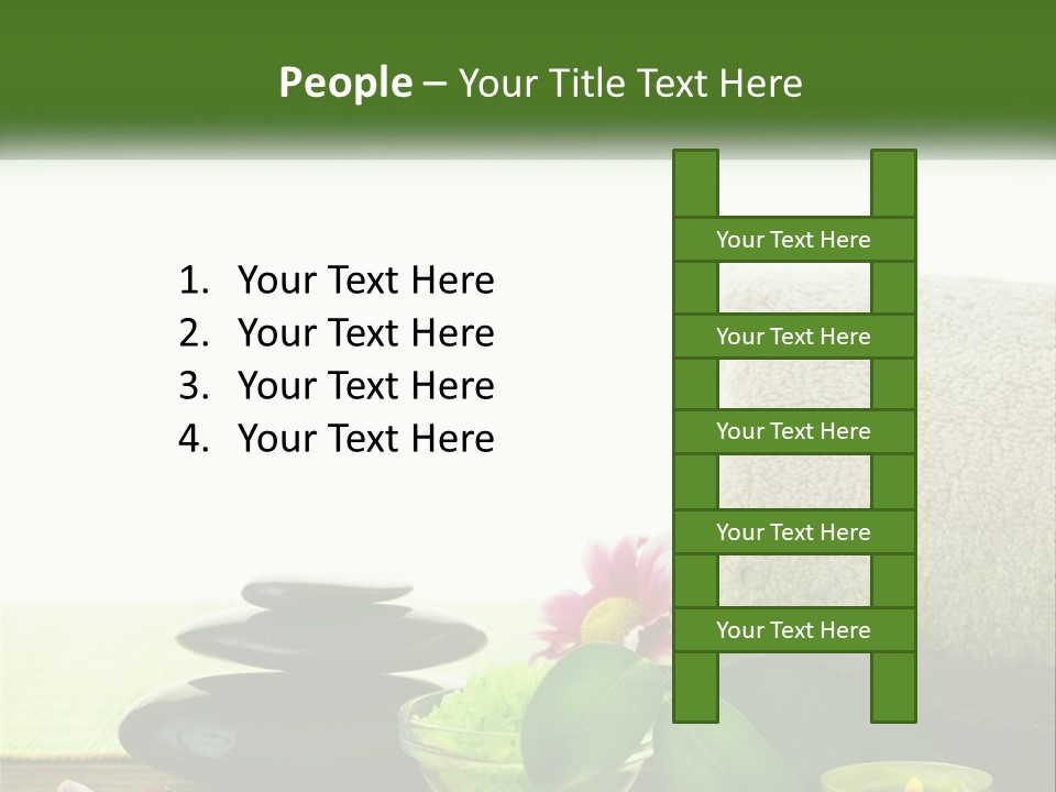 Couple Healthy Girl PowerPoint Template