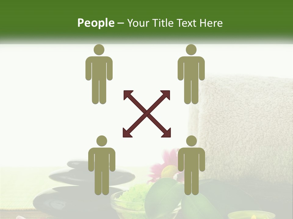 Couple Healthy Girl PowerPoint Template