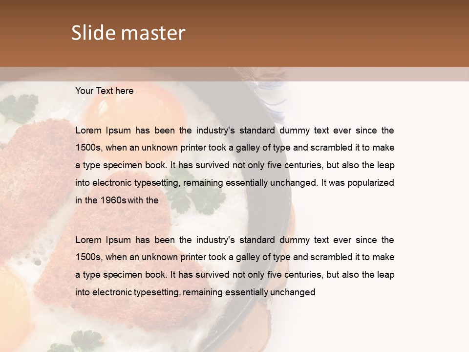 Family Life Female PowerPoint Template