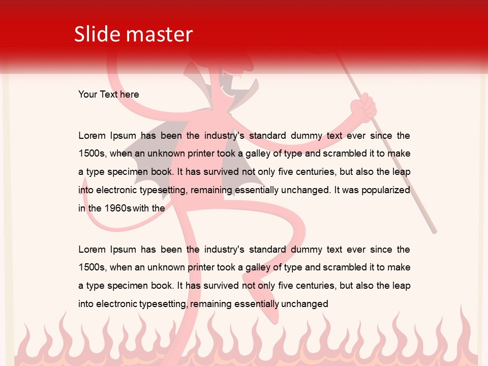 Conditioner Temperature Heat PowerPoint Template