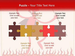 Conditioner Temperature Heat PowerPoint Template