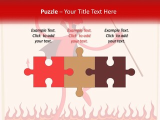 Conditioner Temperature Heat PowerPoint Template