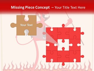 Conditioner Temperature Heat PowerPoint Template