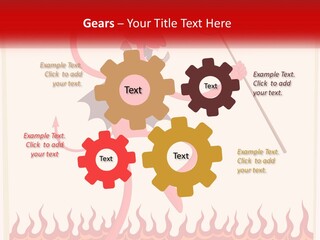 Conditioner Temperature Heat PowerPoint Template