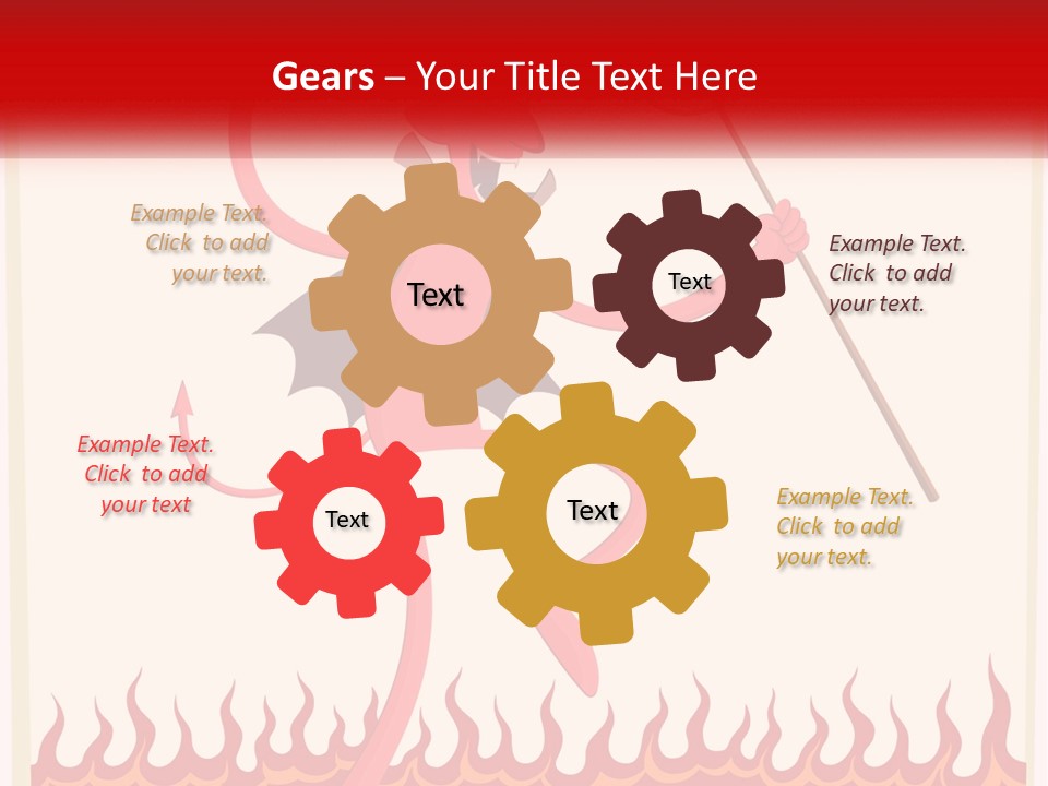 Conditioner Temperature Heat PowerPoint Template
