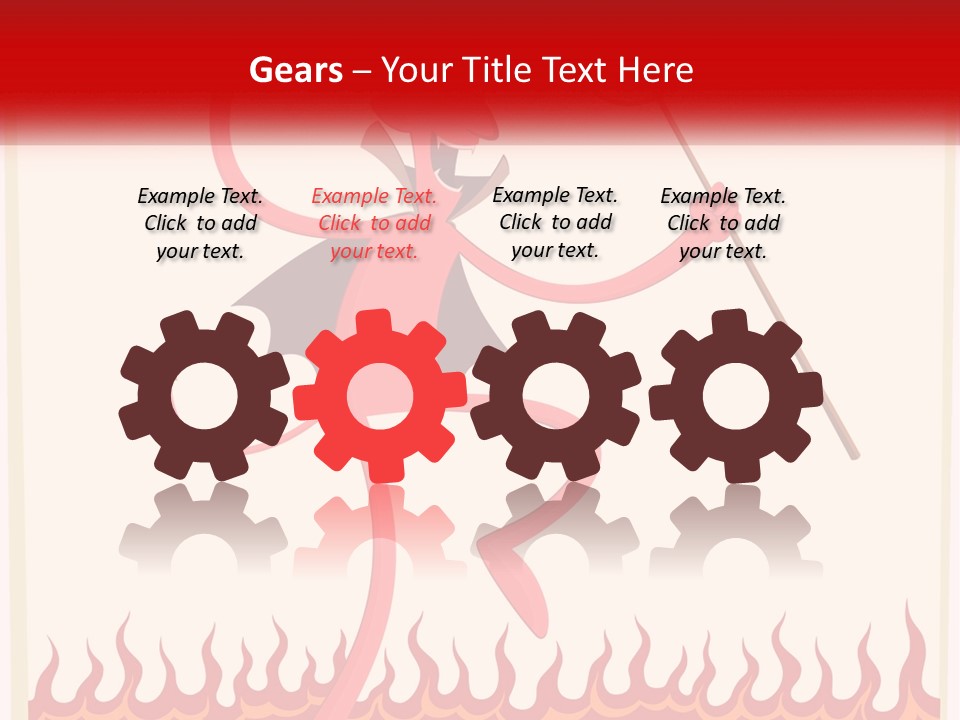 Conditioner Temperature Heat PowerPoint Template