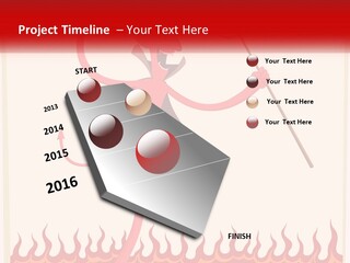Conditioner Temperature Heat PowerPoint Template