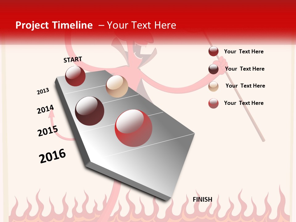 Conditioner Temperature Heat PowerPoint Template