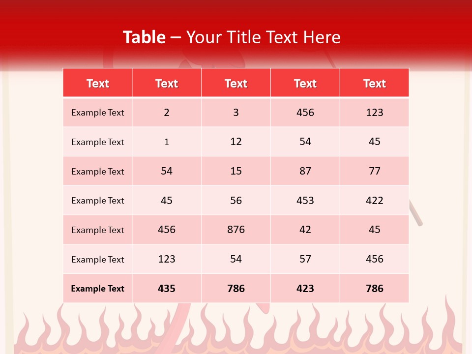 Conditioner Temperature Heat PowerPoint Template