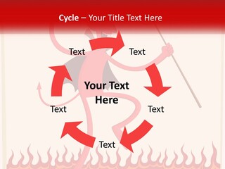 Conditioner Temperature Heat PowerPoint Template