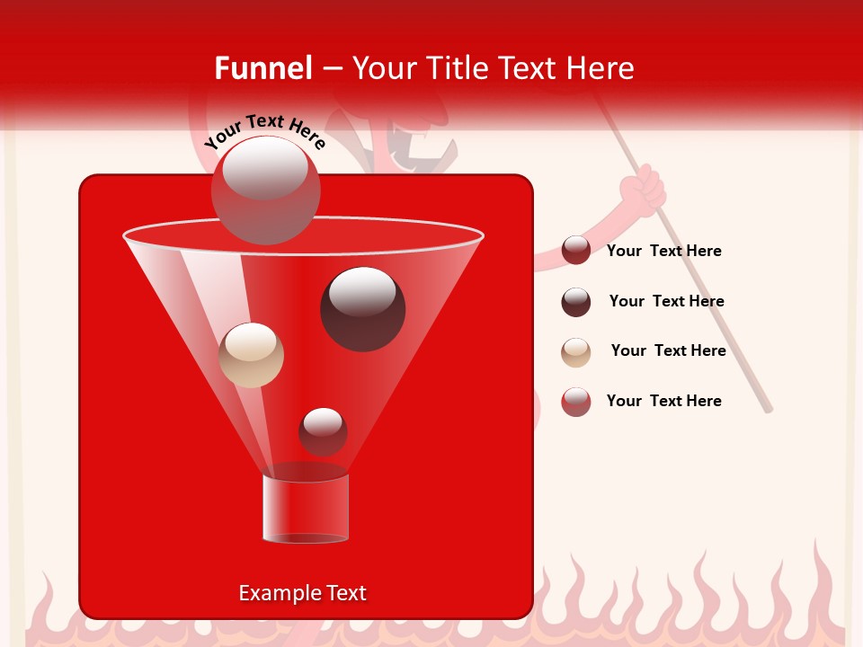 Conditioner Temperature Heat PowerPoint Template