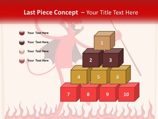 Conditioner Temperature Heat PowerPoint Template