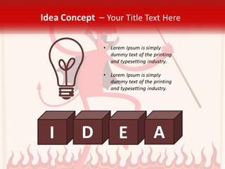 Conditioner Temperature Heat PowerPoint Template