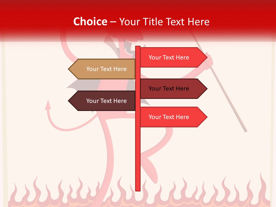 Conditioner Temperature Heat PowerPoint Template