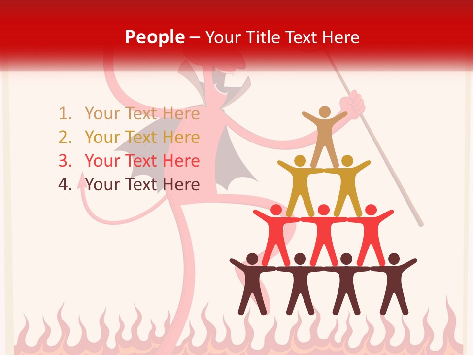 Conditioner Temperature Heat PowerPoint Template