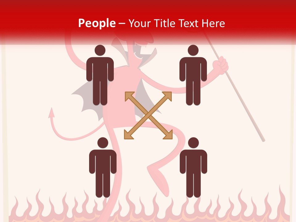 Conditioner Temperature Heat PowerPoint Template