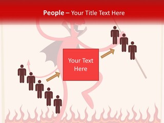 Conditioner Temperature Heat PowerPoint Template