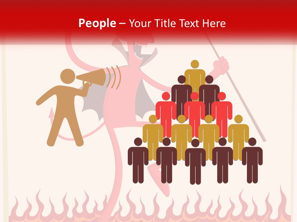 Conditioner Temperature Heat PowerPoint Template