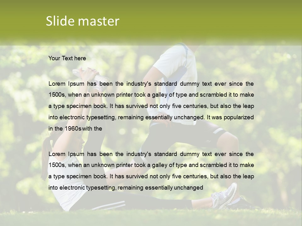 Electricity Cooling House PowerPoint Template