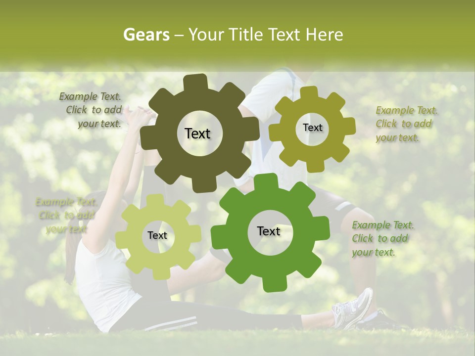 Electricity Cooling House PowerPoint Template