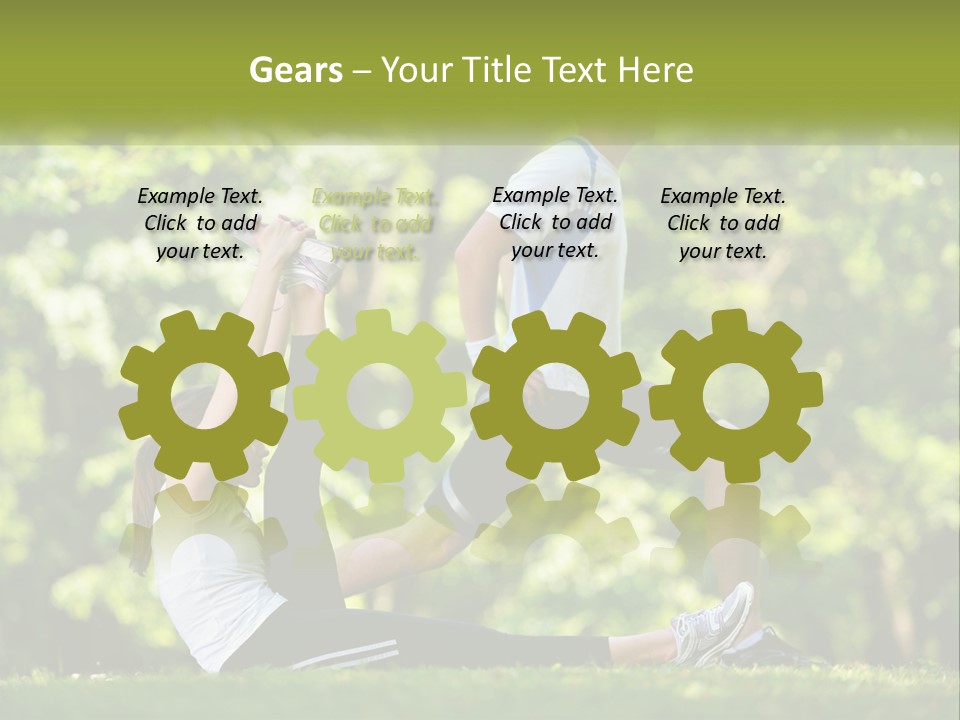 Electricity Cooling House PowerPoint Template