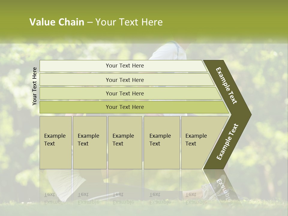 Electricity Cooling House PowerPoint Template