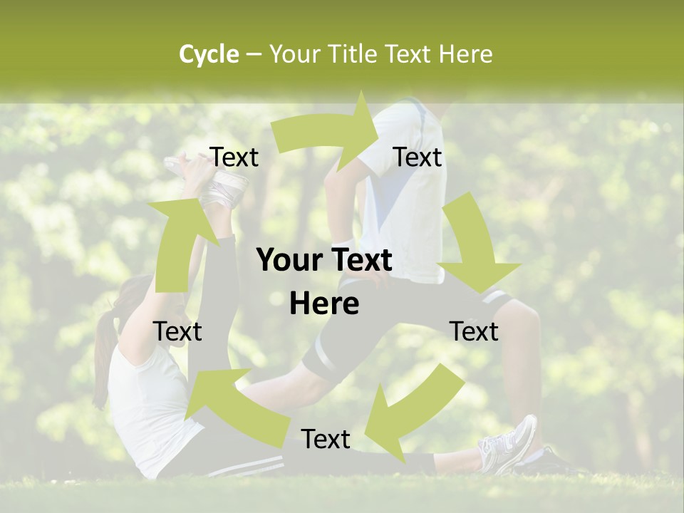 Electricity Cooling House PowerPoint Template