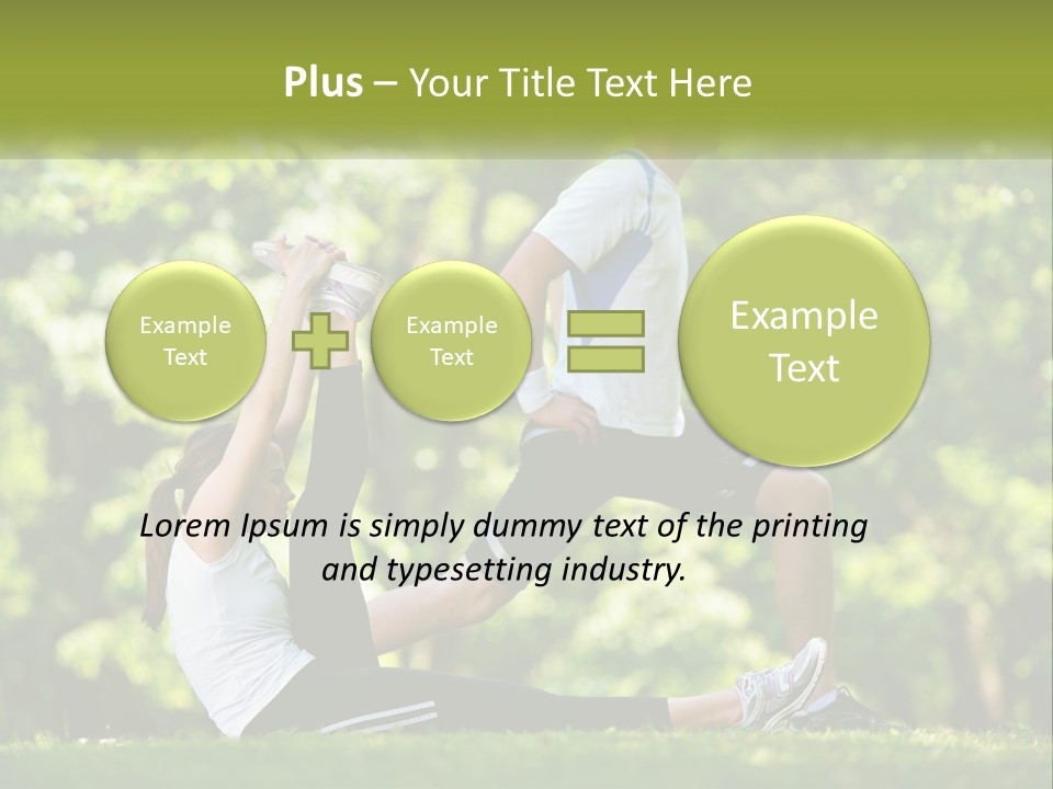 Electricity Cooling House PowerPoint Template