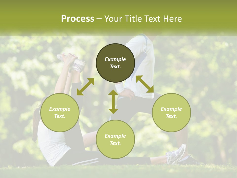 Electricity Cooling House PowerPoint Template