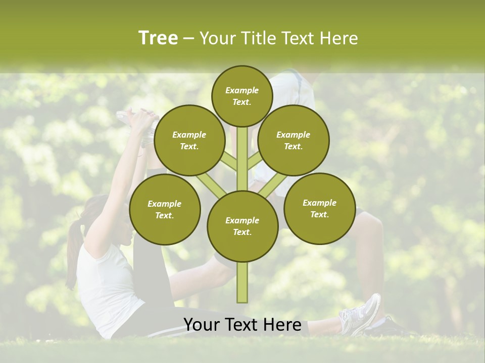Electricity Cooling House PowerPoint Template