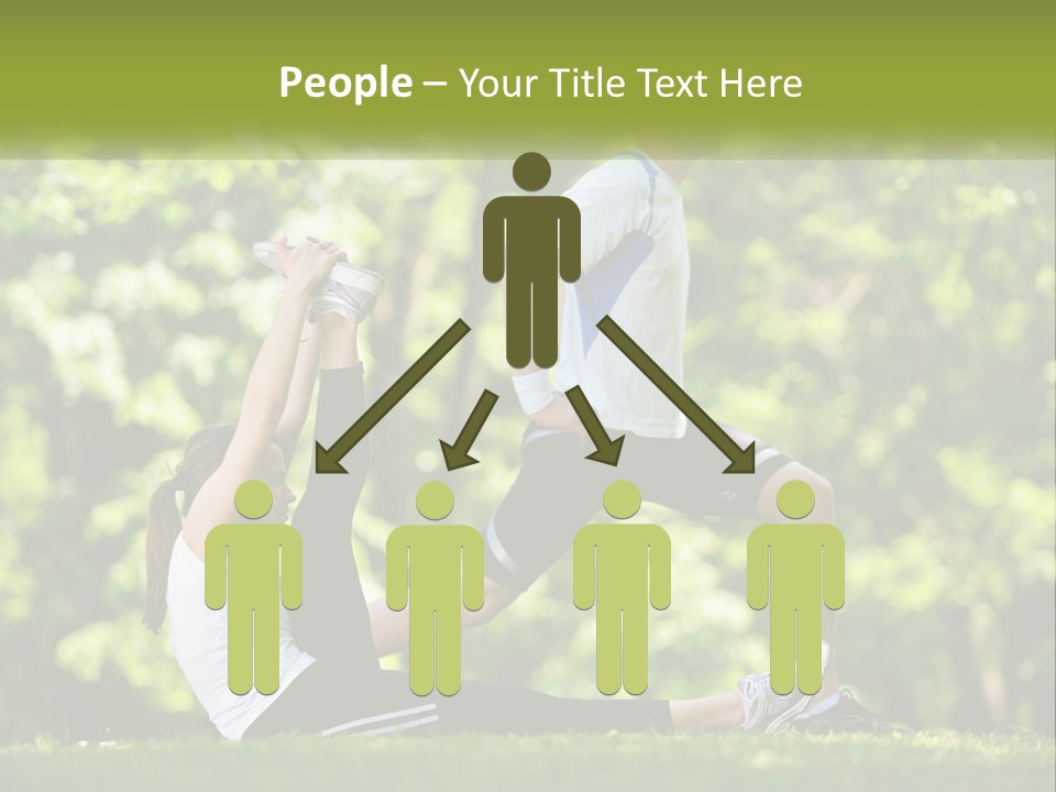 Electricity Cooling House PowerPoint Template