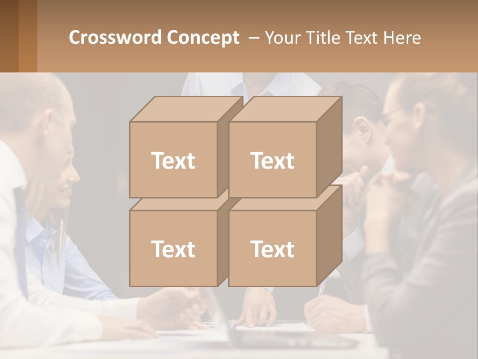 Condition Unit White PowerPoint Template