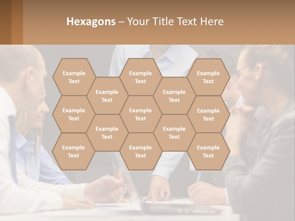 Condition Unit White PowerPoint Template