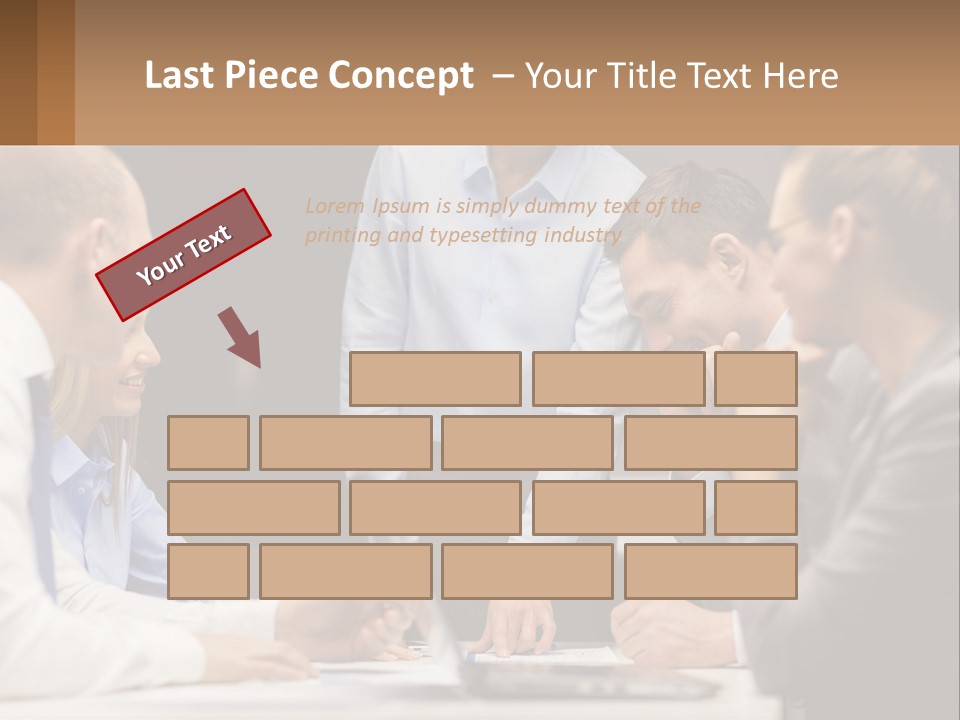 Condition Unit White PowerPoint Template