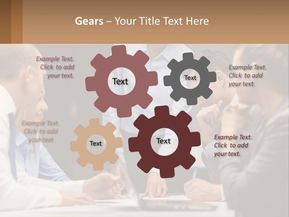 Condition Unit White PowerPoint Template