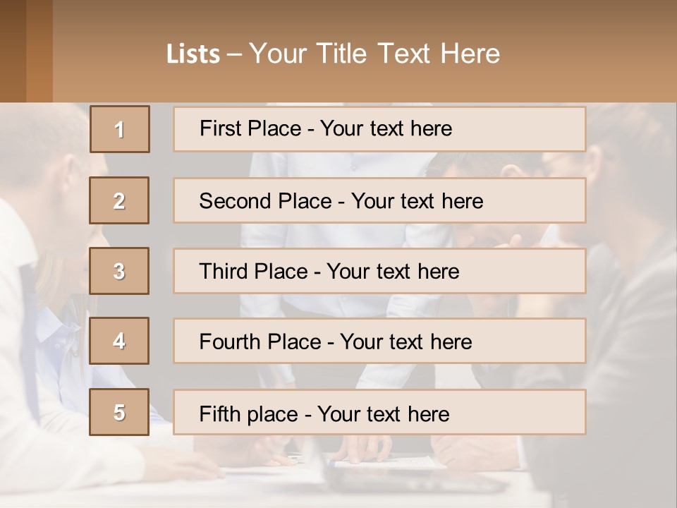 Condition Unit White PowerPoint Template