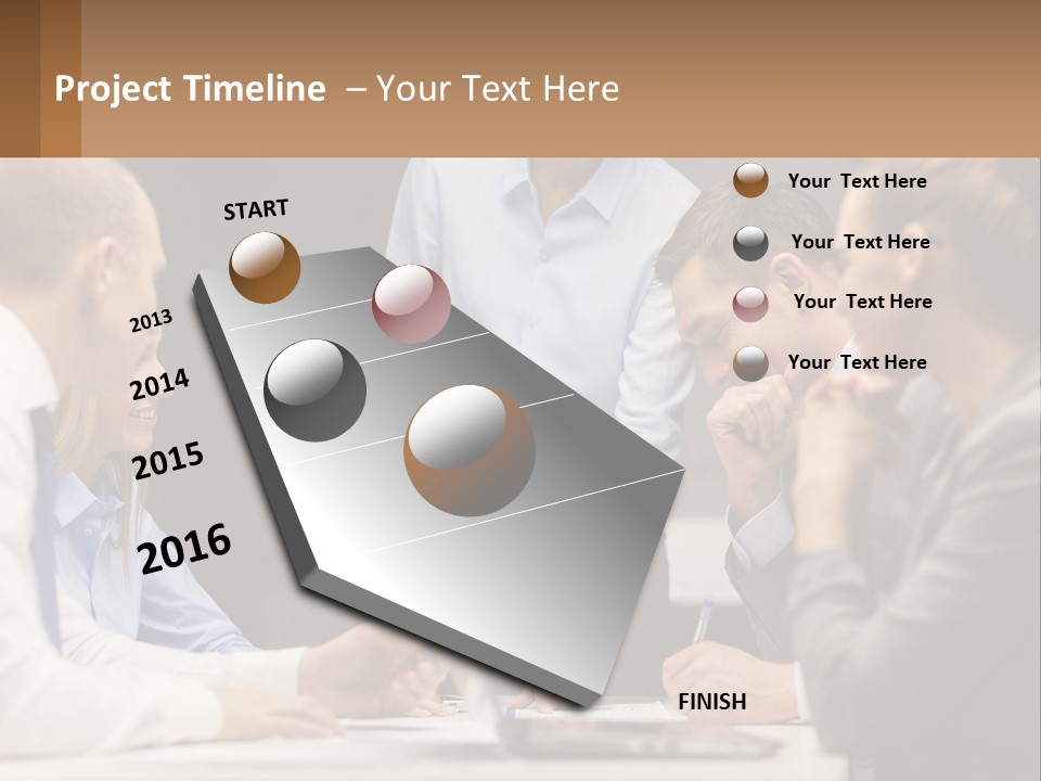 Condition Unit White PowerPoint Template