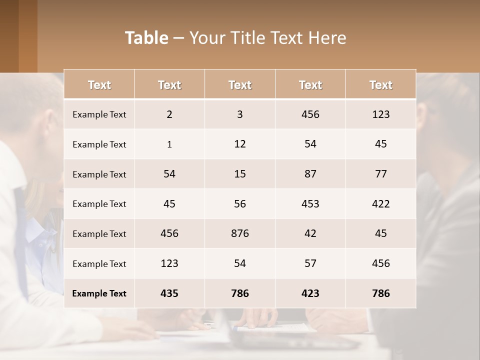 Condition Unit White PowerPoint Template