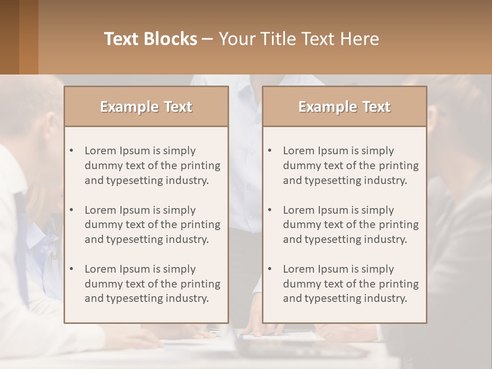 Condition Unit White PowerPoint Template