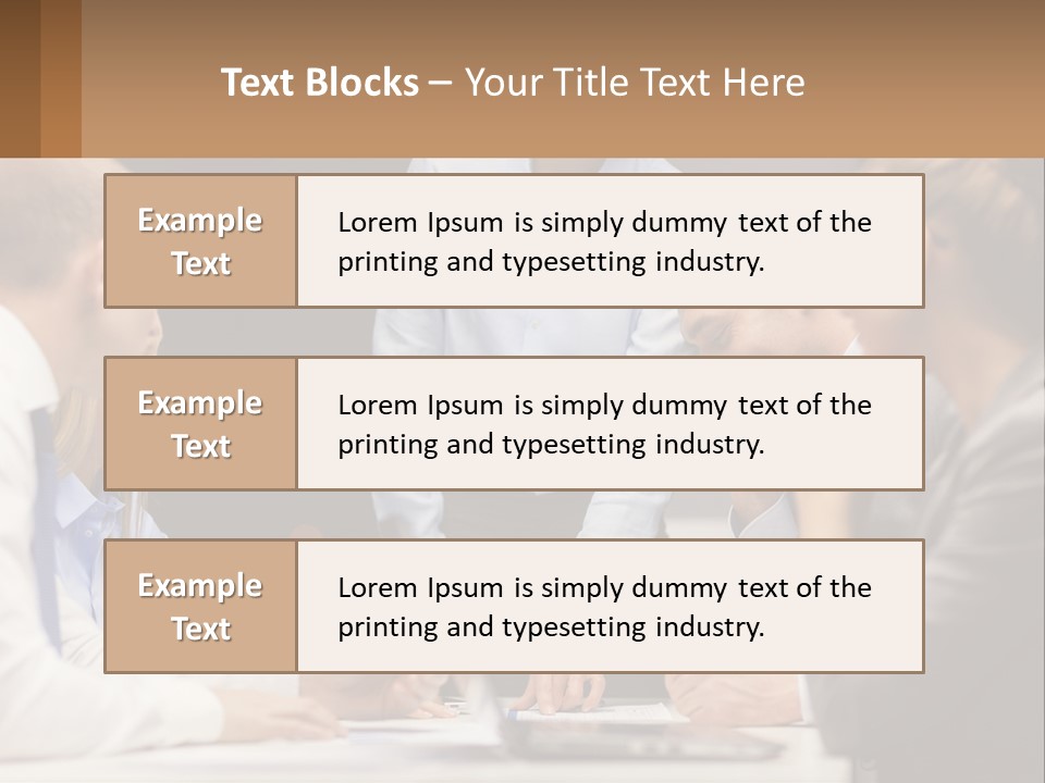 Condition Unit White PowerPoint Template