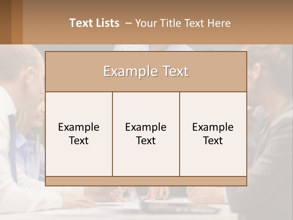 Condition Unit White PowerPoint Template