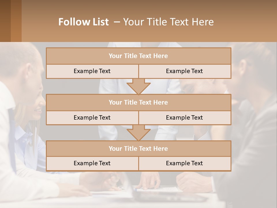 Condition Unit White PowerPoint Template