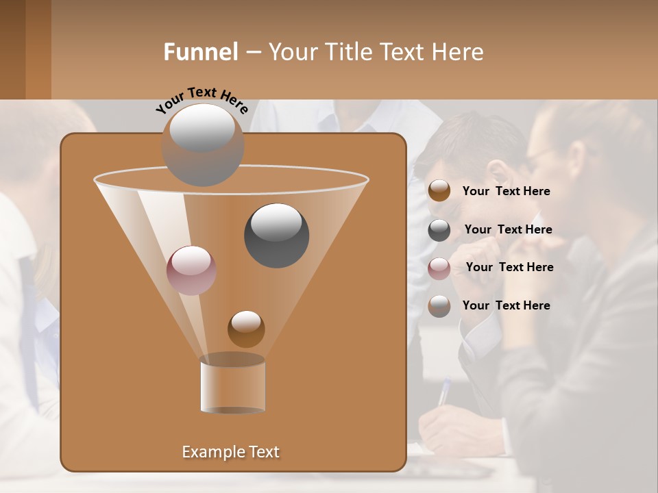 Condition Unit White PowerPoint Template