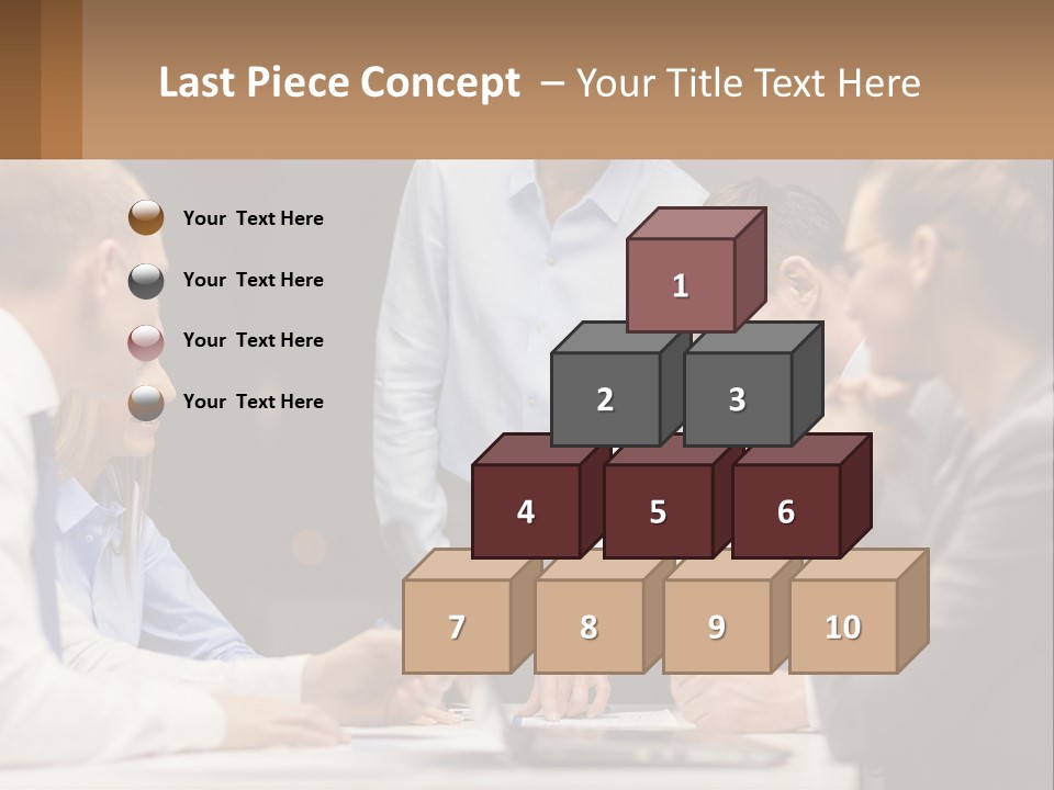 Condition Unit White PowerPoint Template