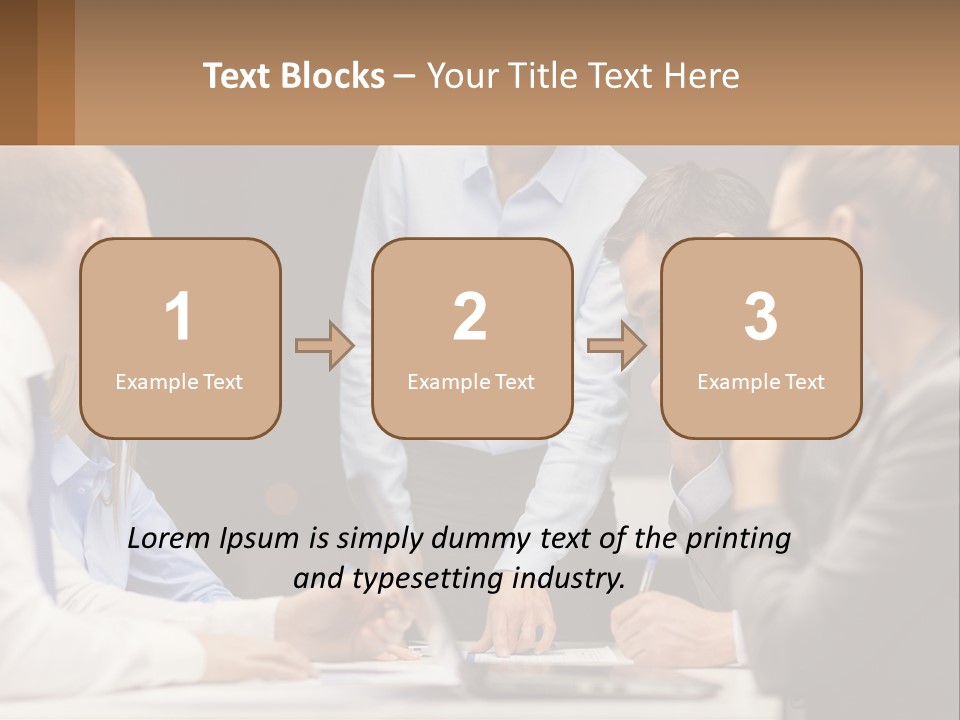 Condition Unit White PowerPoint Template