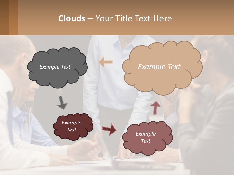 Condition Unit White PowerPoint Template